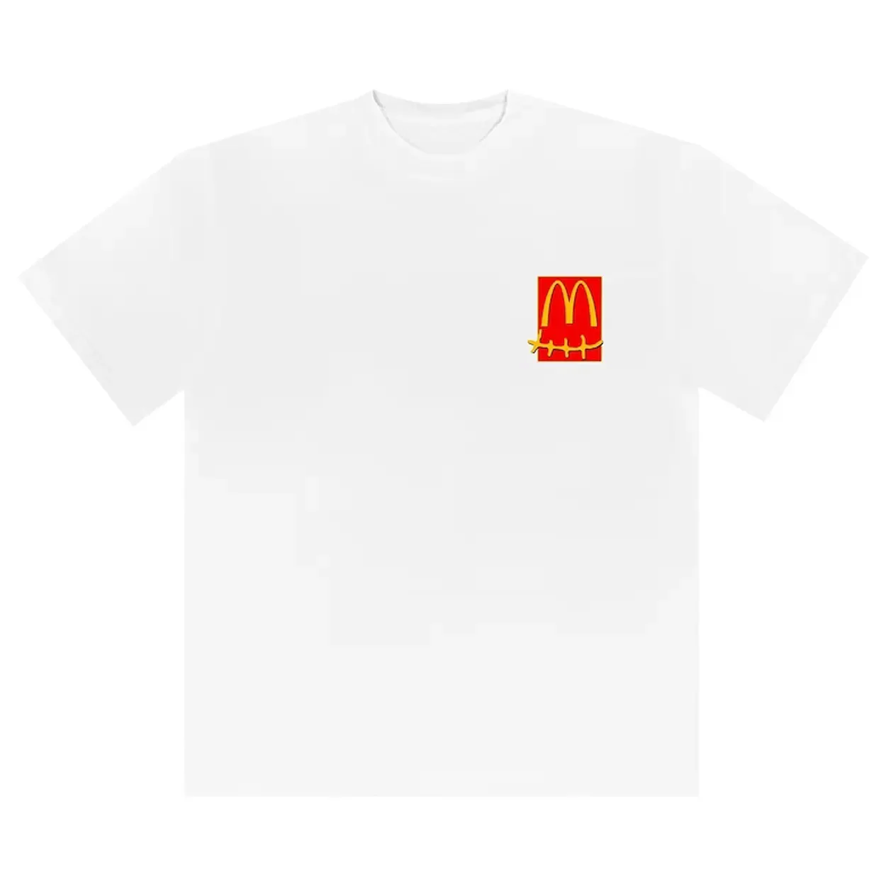 NEW TRAVIS SCOTT MCDONALDS ACTION FIGURE TEE