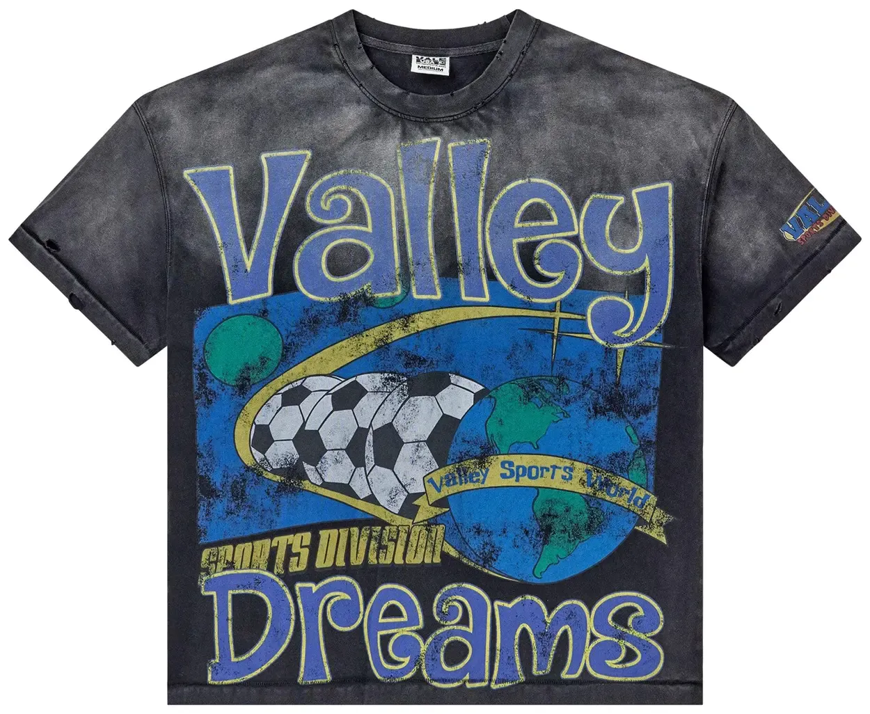 NEW VALE FUTBALL TEE BLACK