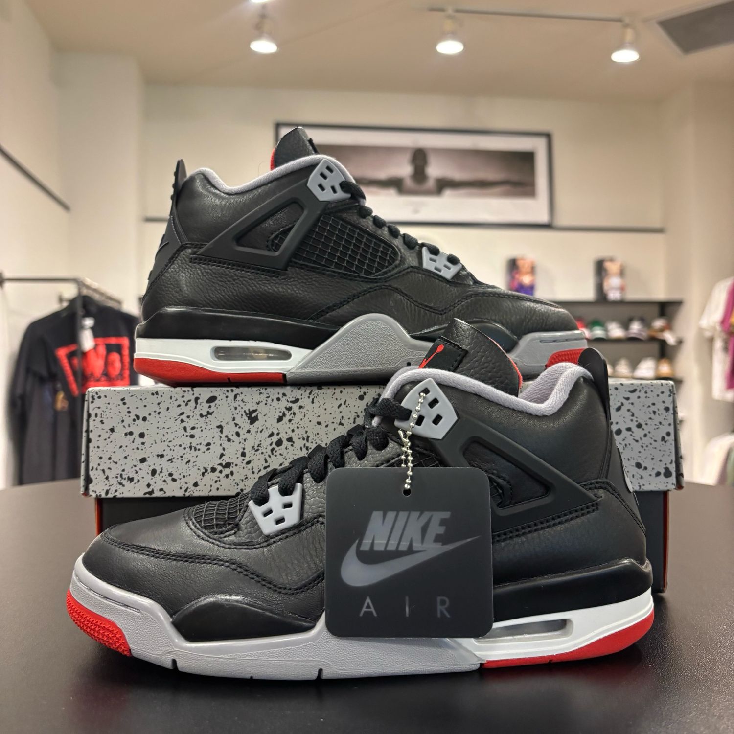 PO3 AIR JORDAN 4 BRED REIMAGINED SIZE 7