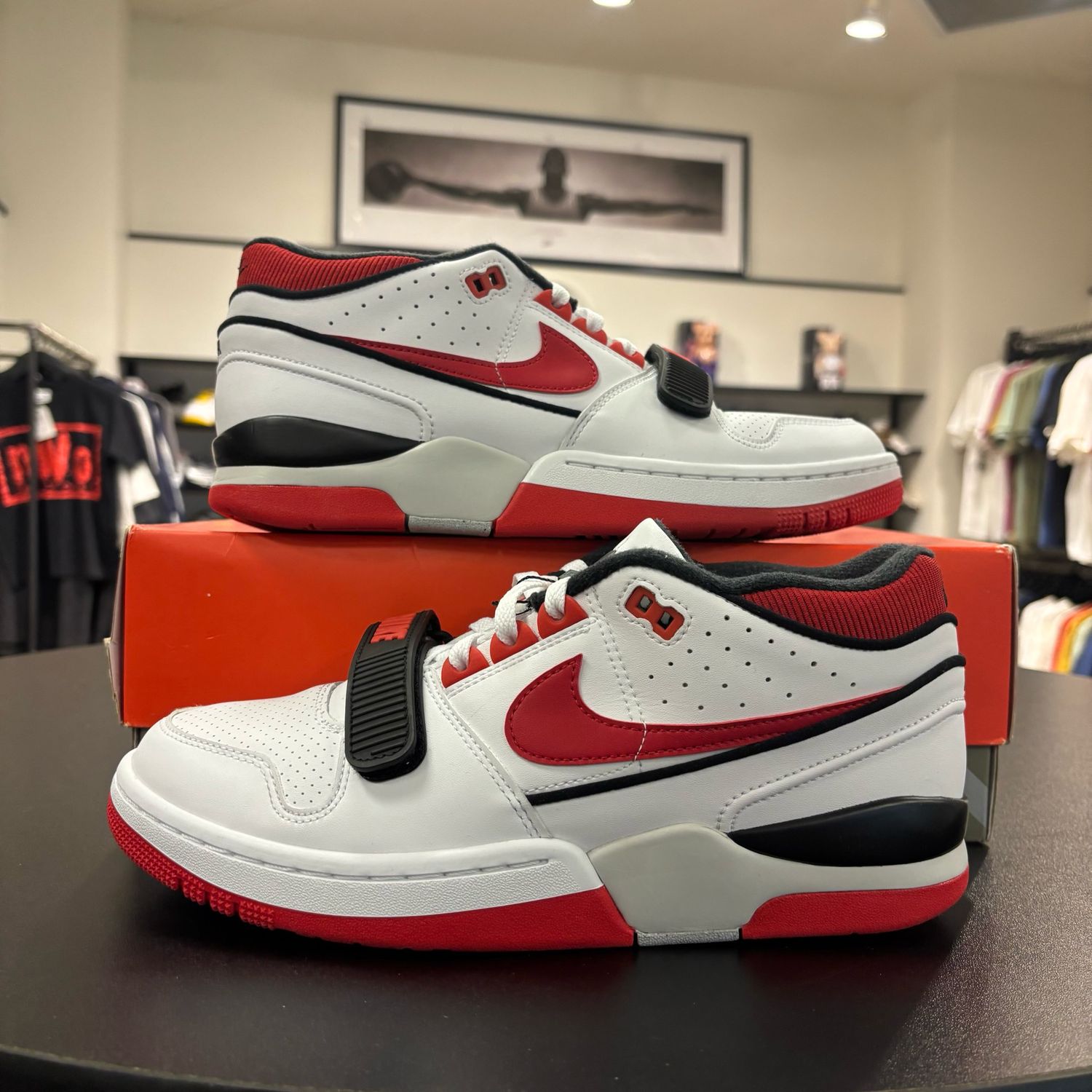 PO NIKE AIR ALPHA FORCE 88 SP BILLIE EILISH RED WHITE SIZE 9