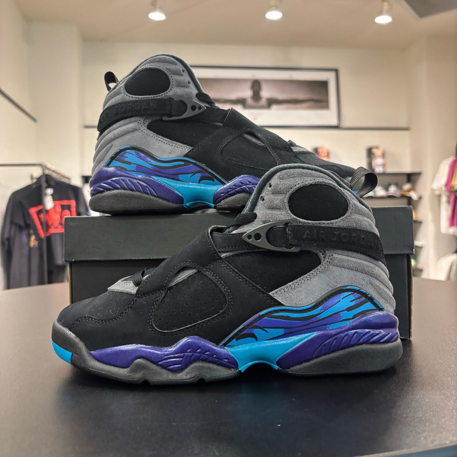 PO AIR JORDAN 8 RETRO AQUA (2025) SIZE 6.5