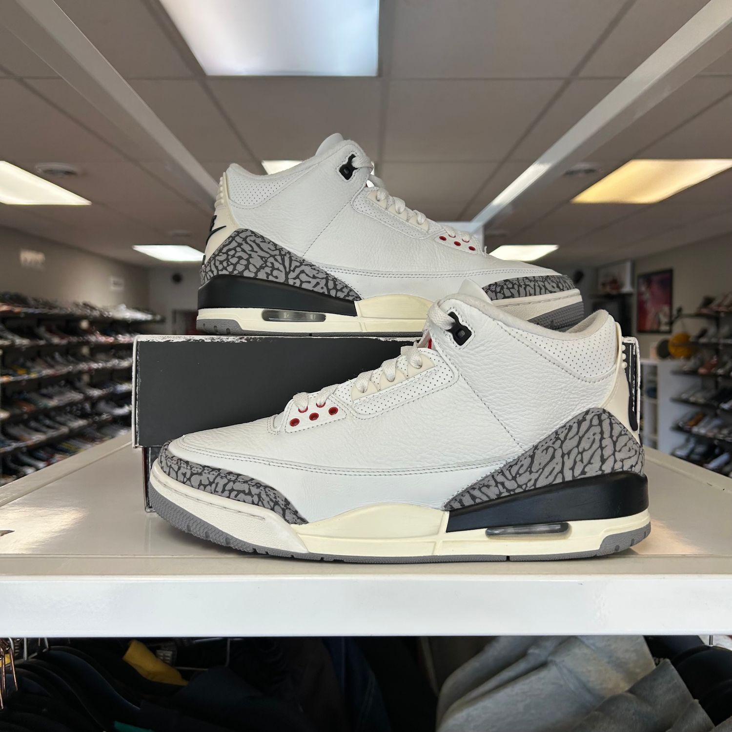 PO3 AIR JORDAN 3 WHITE CEMENT REIMAGINED SIZE 10