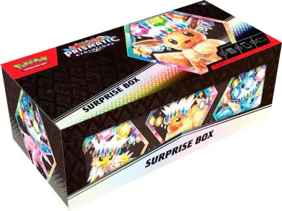NEW POKEMON PRISMATIC EVOLUTIONS SURPRISE BOX