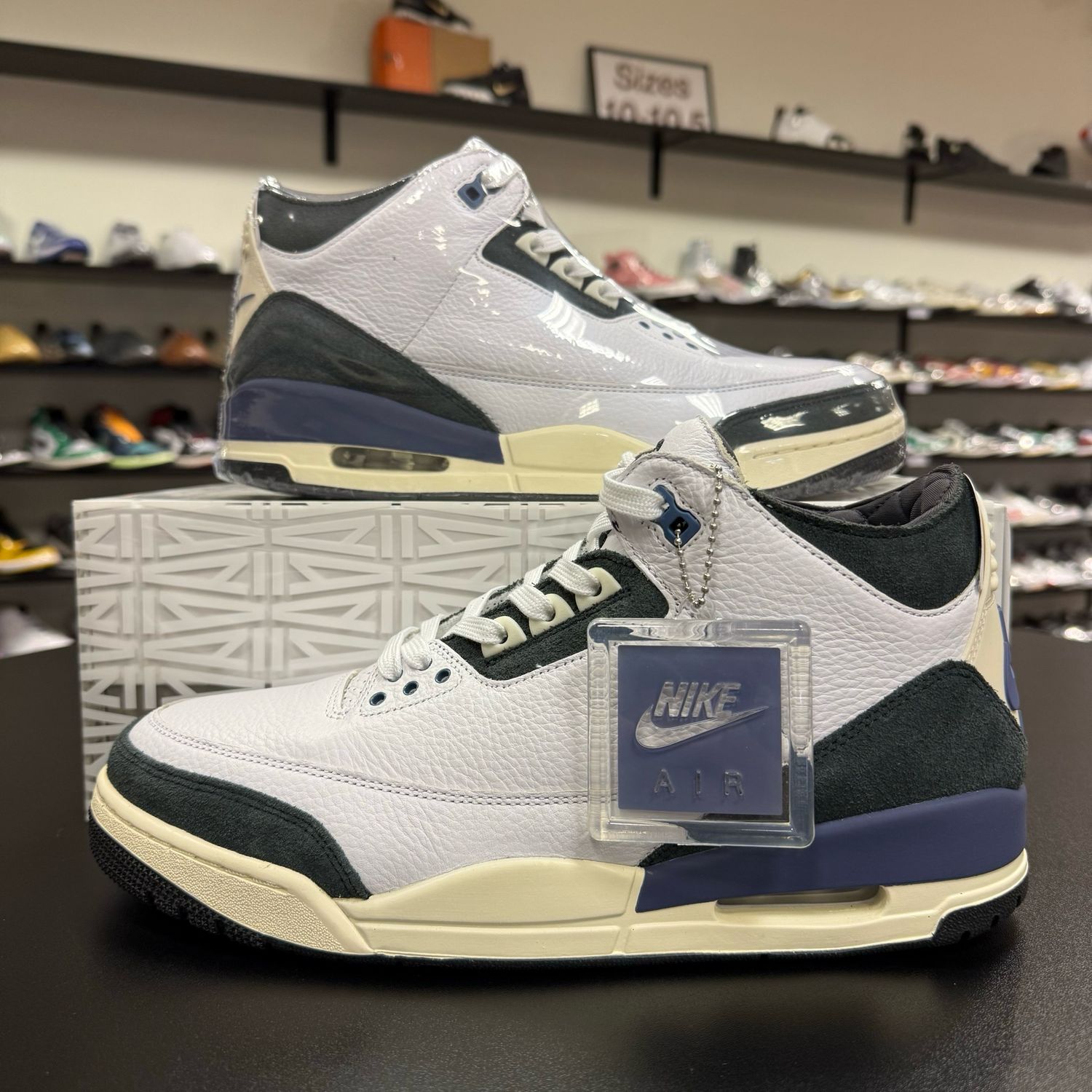 NEW AIR JORDAN 3 A MA MANIERE DIFFUSED BLUE