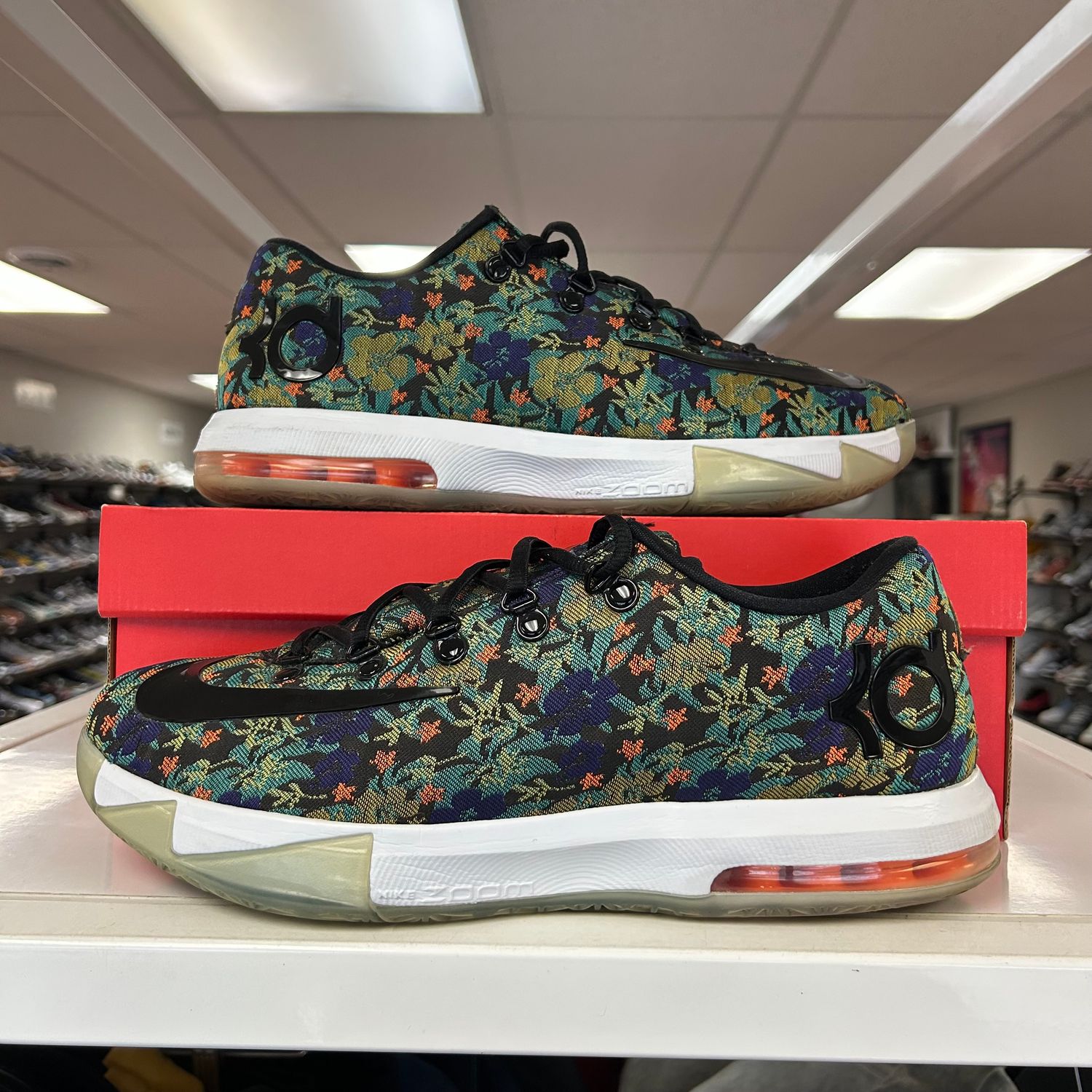 PO NIKE KD 6 EXT FLORAL SIZE 12