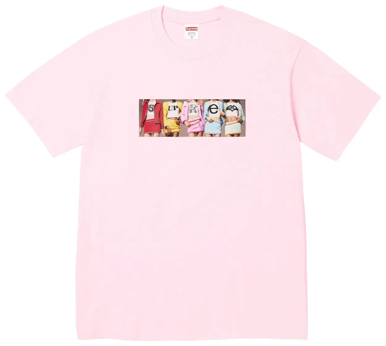 NEW SUPREME GIRLS TEE (FW25) PINK