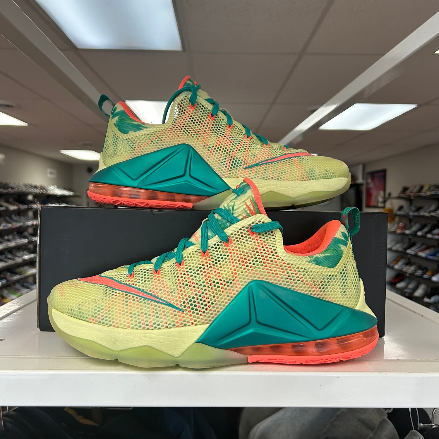 PO NIKE LEBRON 12 LOW PRM EP LEBRONOLD PALMER SIZE 12