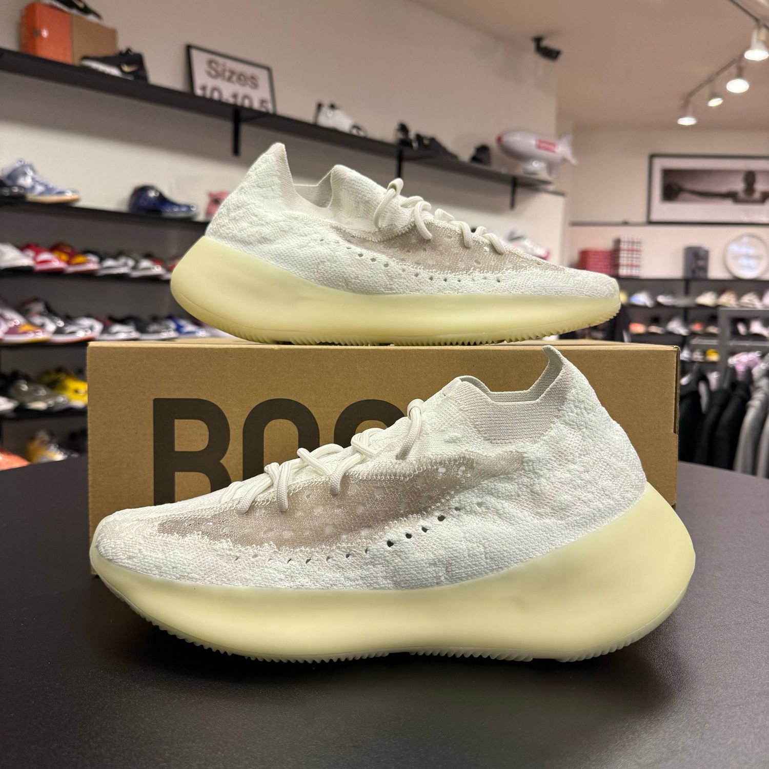 NEW ADIDAS YEEZY 380 CALCITE GLOW