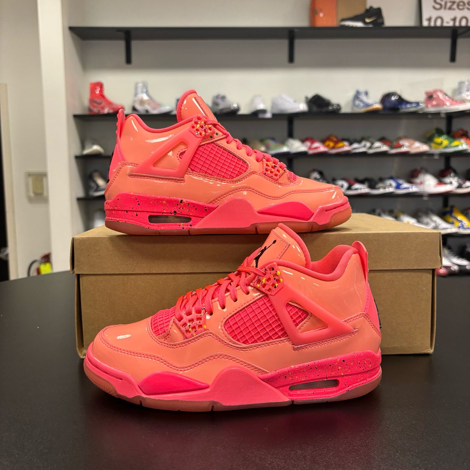 PO AIR JORDAN 4 HOT PUNCH SIZE 6W