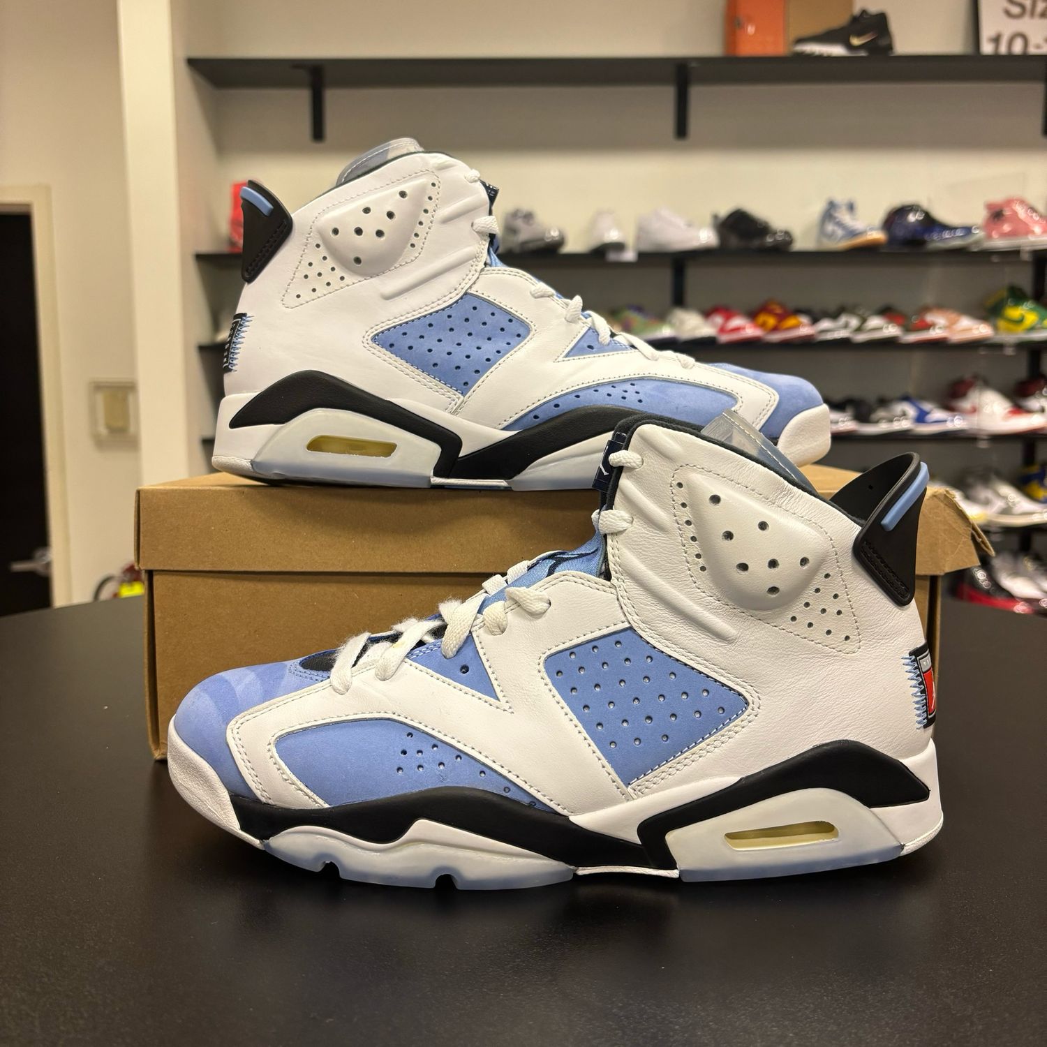 PO3 NB AIR JORDAN 6 UNC SIZE 9.5