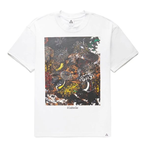NEW NIKE ACG TIDAL POOL TEE WHITE SIZE XL