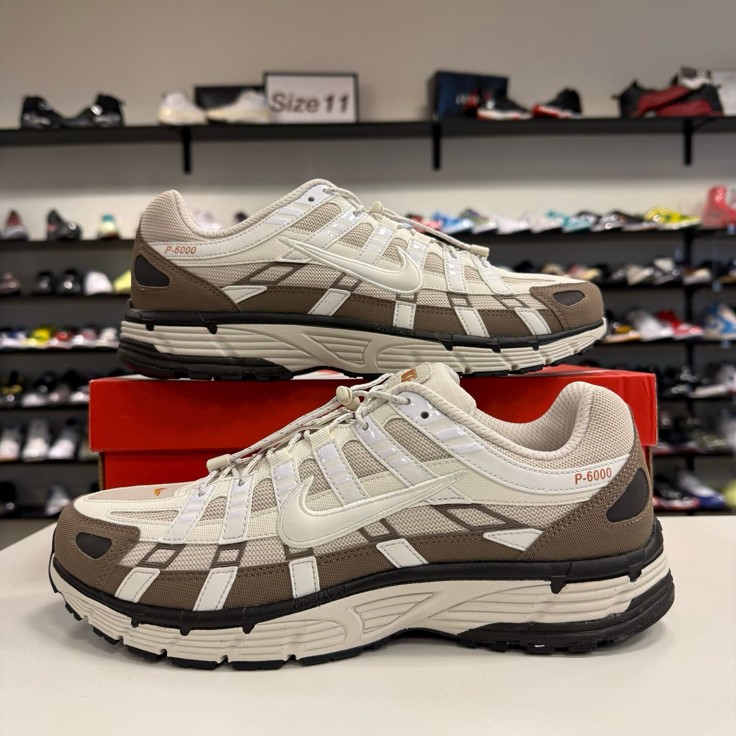 NEW NIKE P-6000 LIGHT OREWOOD BROWN MINK BROWN
