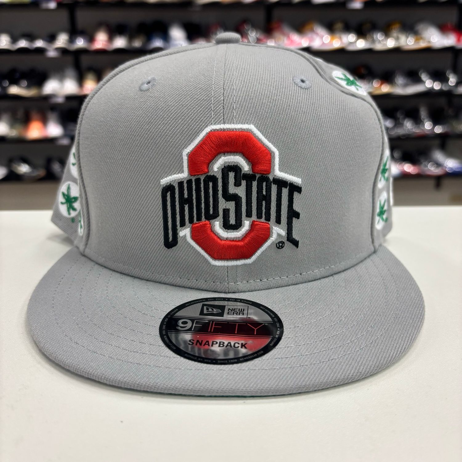 NEW OHIO STATE BUCKEYES 9FIFTY GREY