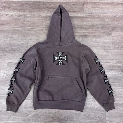 NEW CURATED WC CHOPPERS HOODIE BROWN