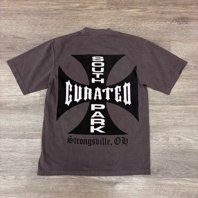 NEW CURATED WC CHOPPERS TEE BROWN
