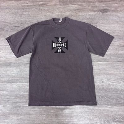 NEW CURATED WC CHOPPERS TEE BROWN