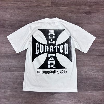 NEW CURATED WC CHOPPERS TEE WHITE