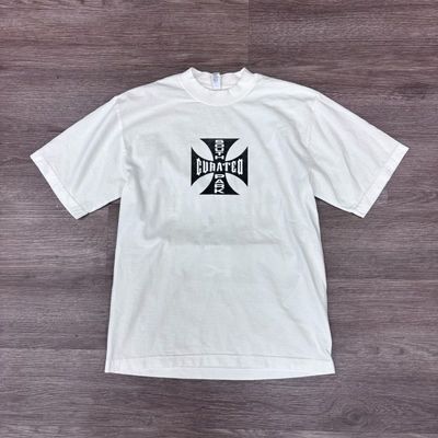 NEW CURATED WC CHOPPERS TEE WHITE