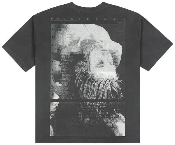 NEW BASKETCASE GALLERY HANG LOOSE TEE VINTAGE BLACK