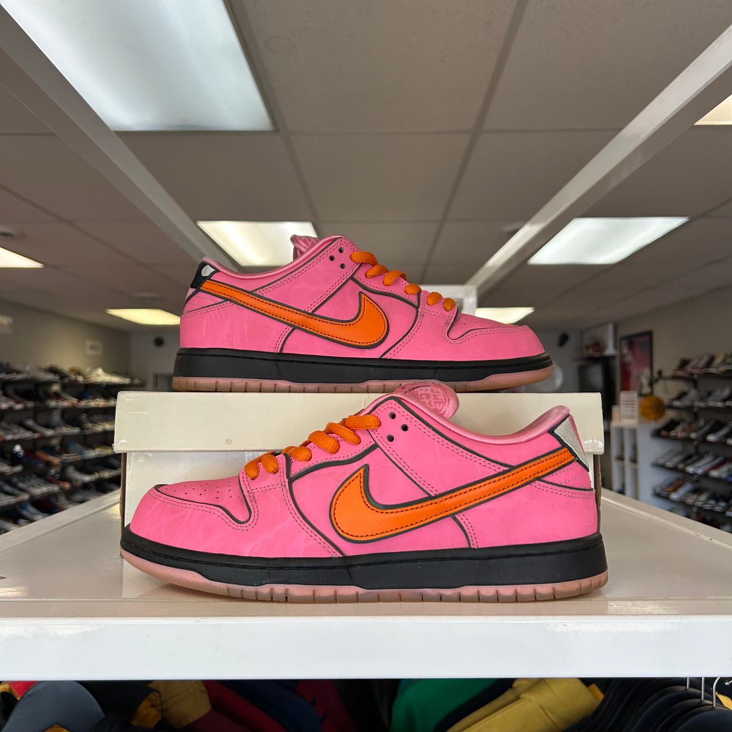 PO NIKE SB DUNK LOW THE POWDERPUFF GIRLS BLOSSOM SIZE 9.5