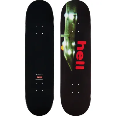 NEW SUPREME HELL SKATEBOARD DECK