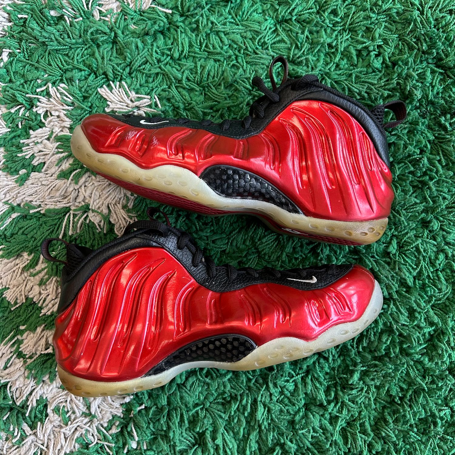 PONB NIKE AIR FOAMPOSITE ONE METALLIC RED (2023) SIZE10