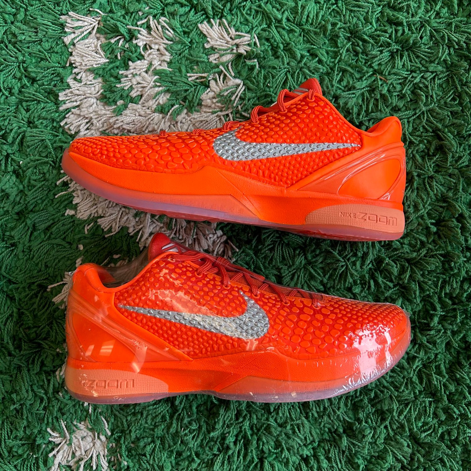 NEW NIKE KOBE 6 PROTRO TOTAL ORANGE SIZE 13 (NO BOX)