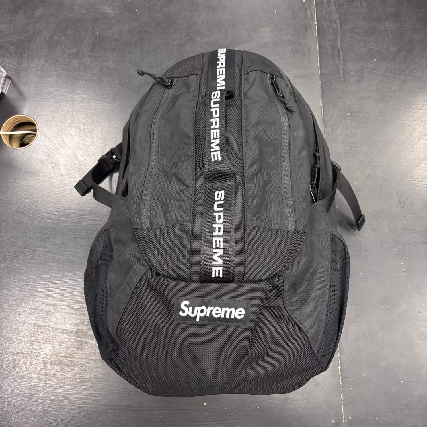 PO SUPREME FW22 BOX LOGO TACTICAL BACKPACK
