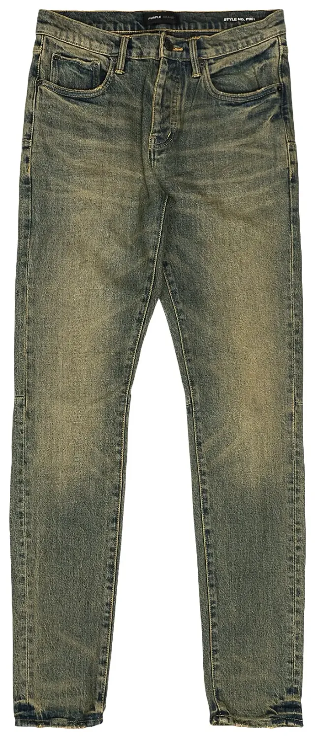 NEW PURPLE P001 SAND DUNE CROSS DARK INDIGO JEANS