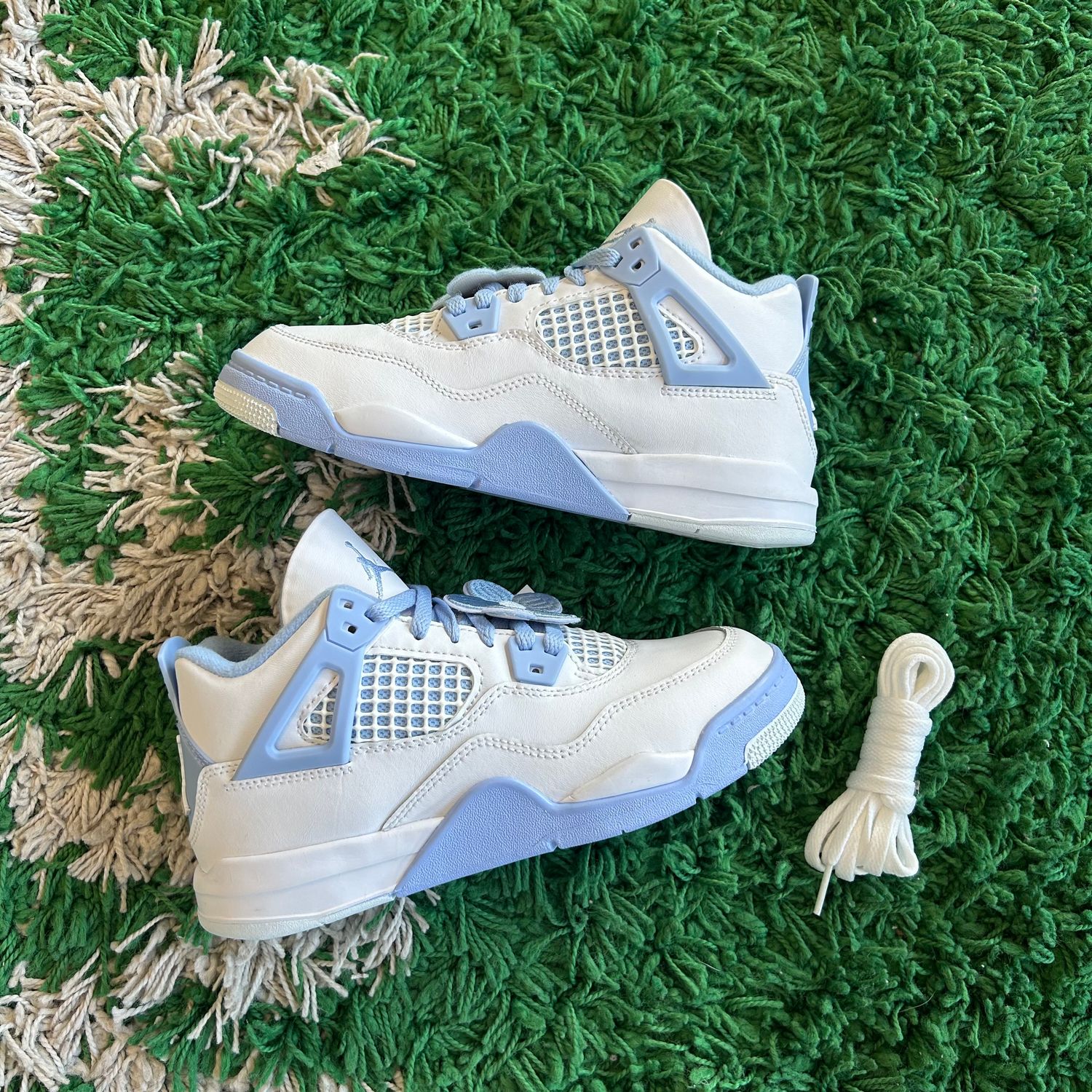 PONB AIR JORDAN 4 RETRO FORGET ME NOT (PS) SIZE 2.5Y