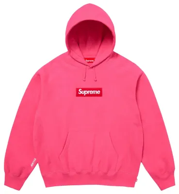 NEW SUPREME BOX LOGO HOODIE (FW25) MAGENTA