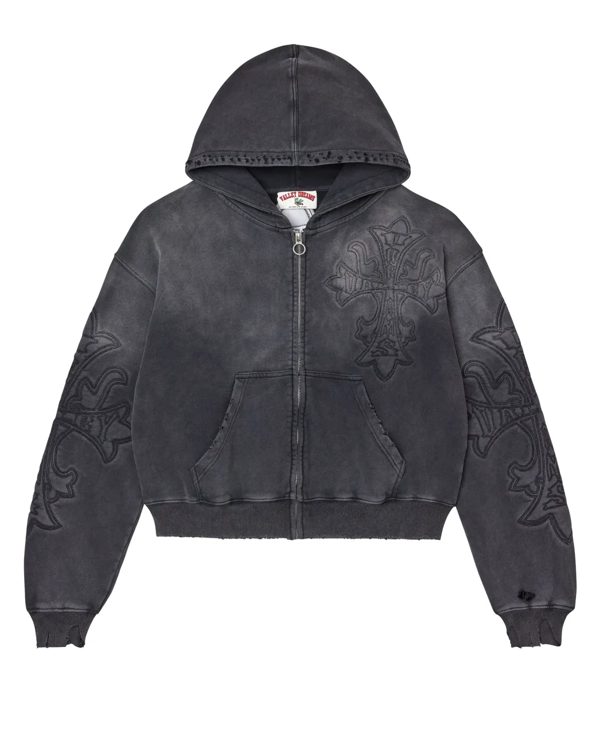 NEW VALE CARVER ZIP UP BLACK