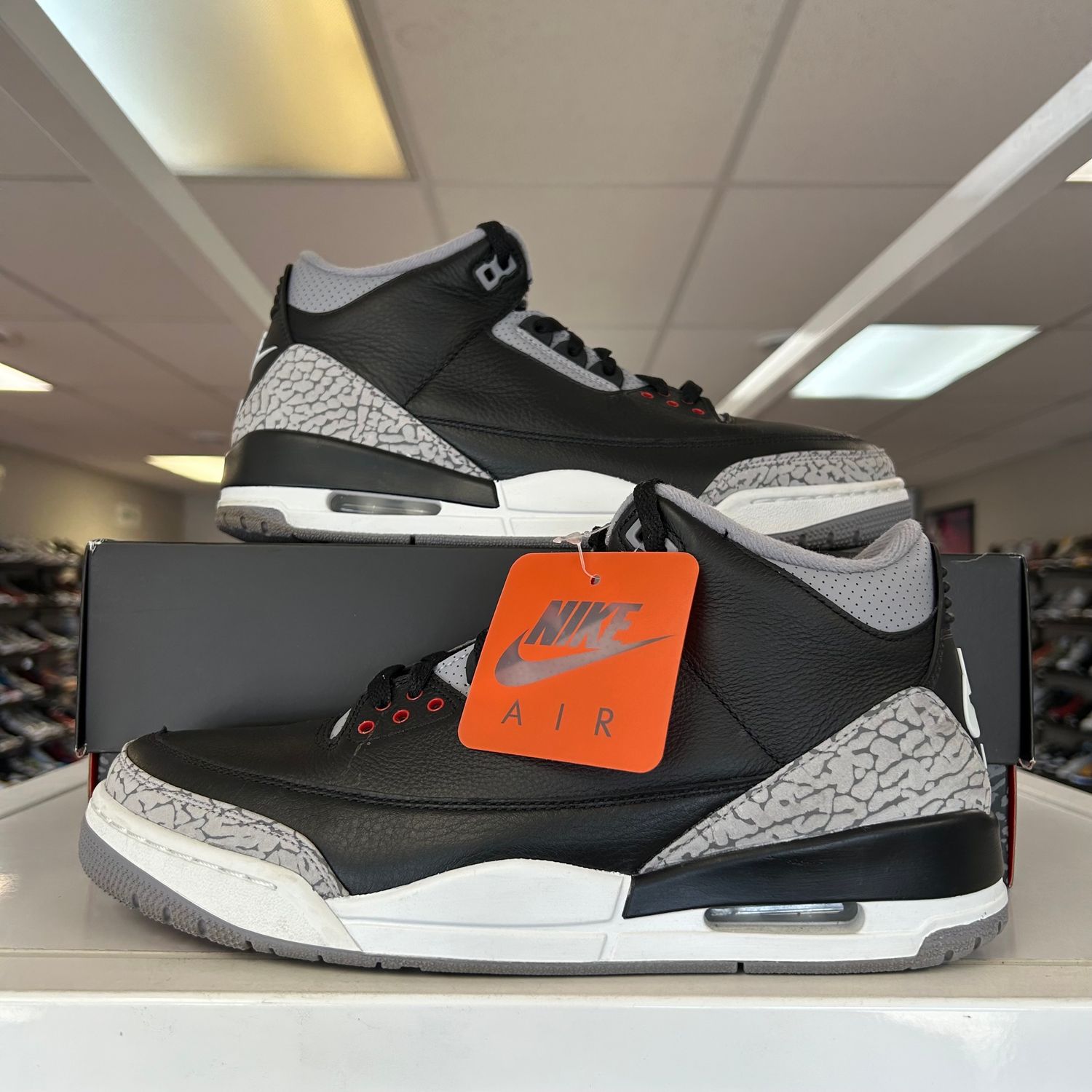 PO3 AIR JORDAN 3 BLACK CEMENT (2024) SIZE 10.5