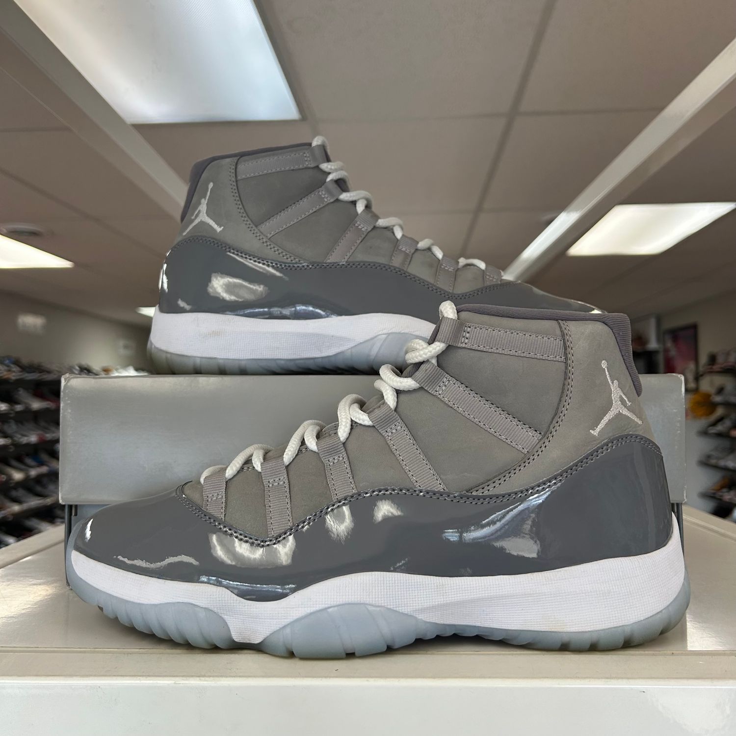 PO2 AIR JORDAN 11 COOL GREY SIZE 11.5