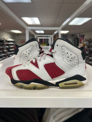 PONB AIR JORDAN 6 CARMINE (2021)(GS) SIZE 7Y