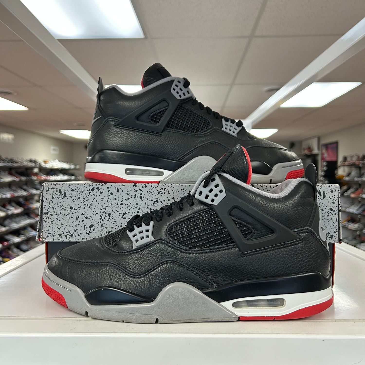 PO5 AIR JORDAN 4 BRED REIMAGINED SIZE 11