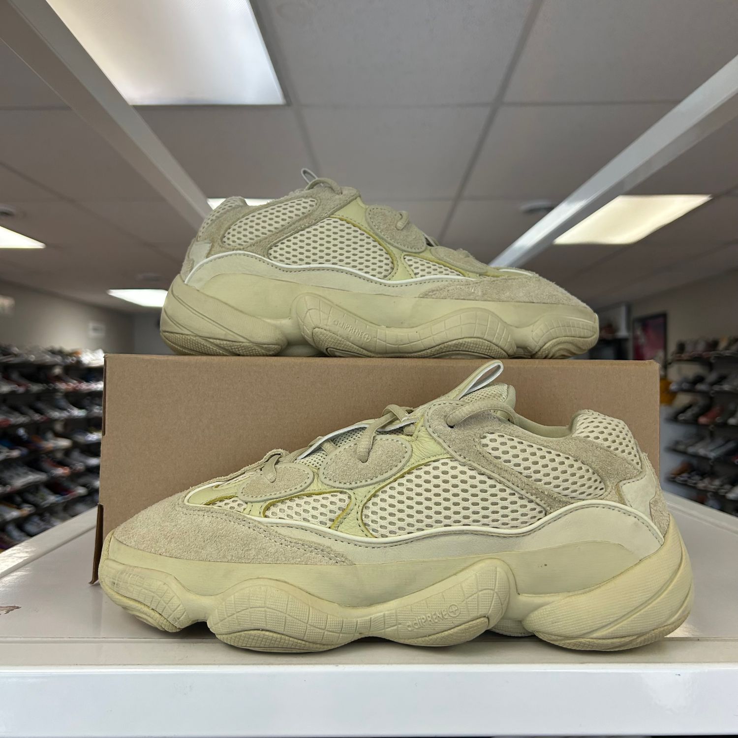 PO ADIDAS YEEZY 500 SUPER MOON YELLOW SIZE 9.5