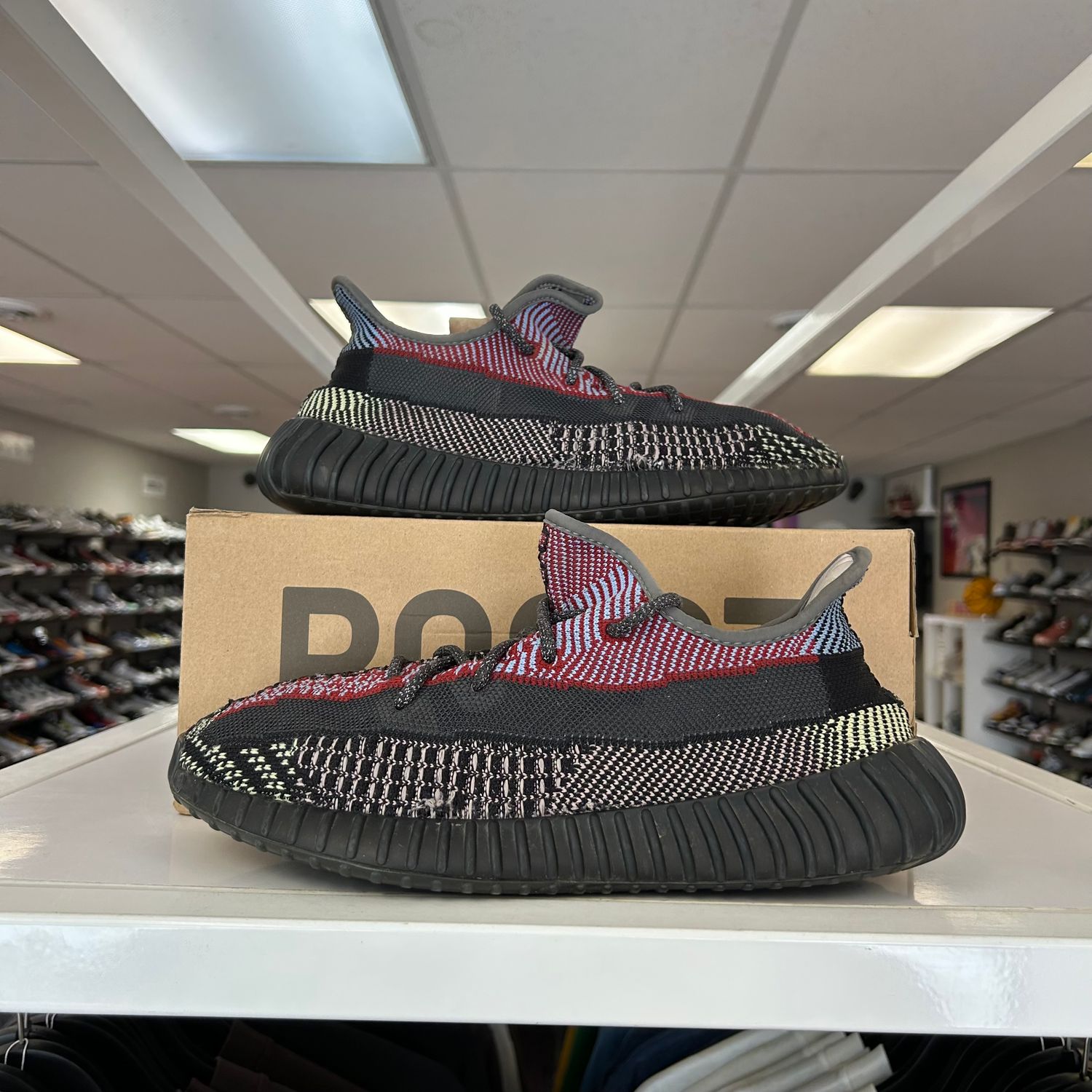 PO ADIDAS YEEZY BOOST 350 V2 YECHIL (NON-REFLECTIVE) SIZE 10.5