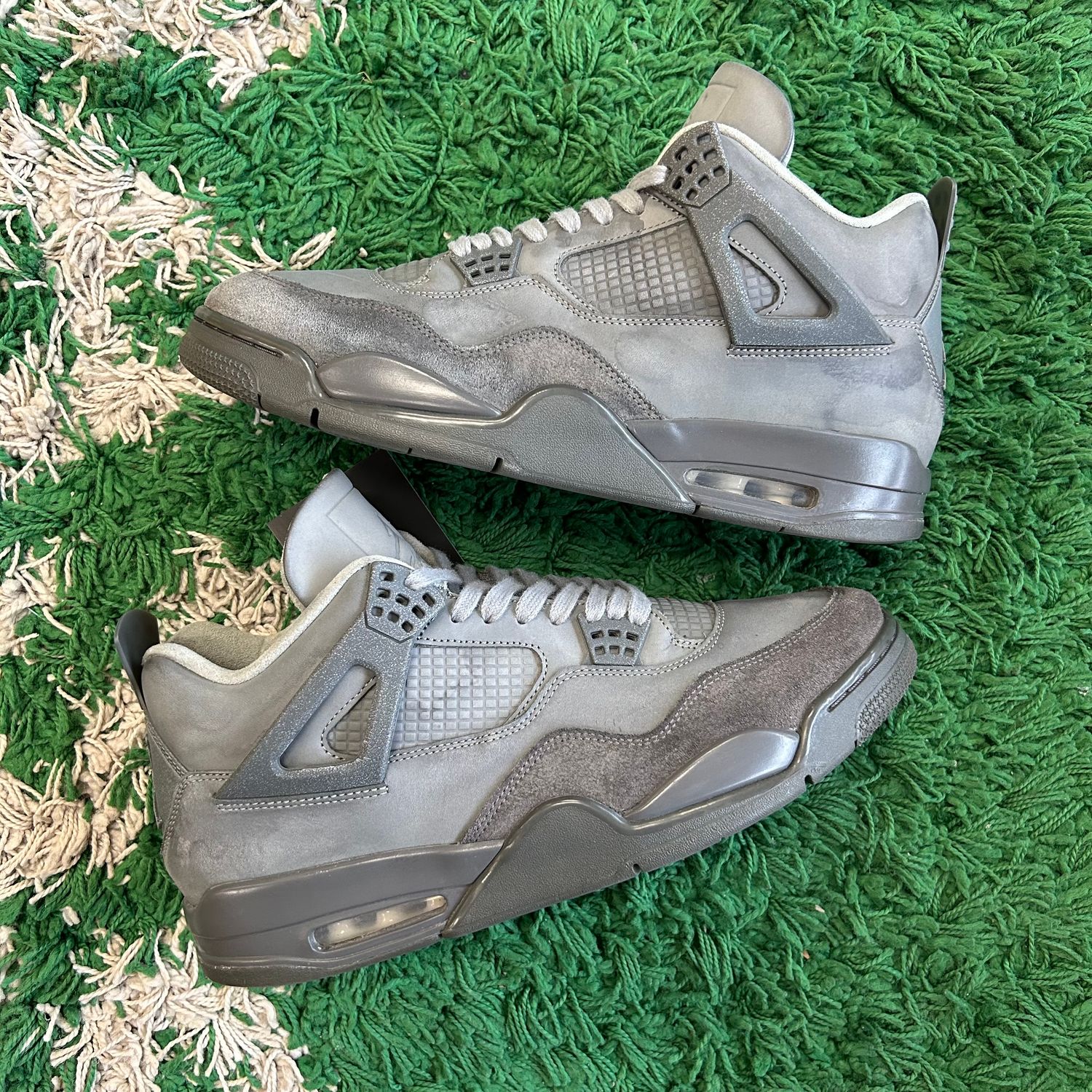 PO NB2 AIR JORDAN 4 RETRO SE PARIS OLYMPICS WET CEMENT SIZE 12