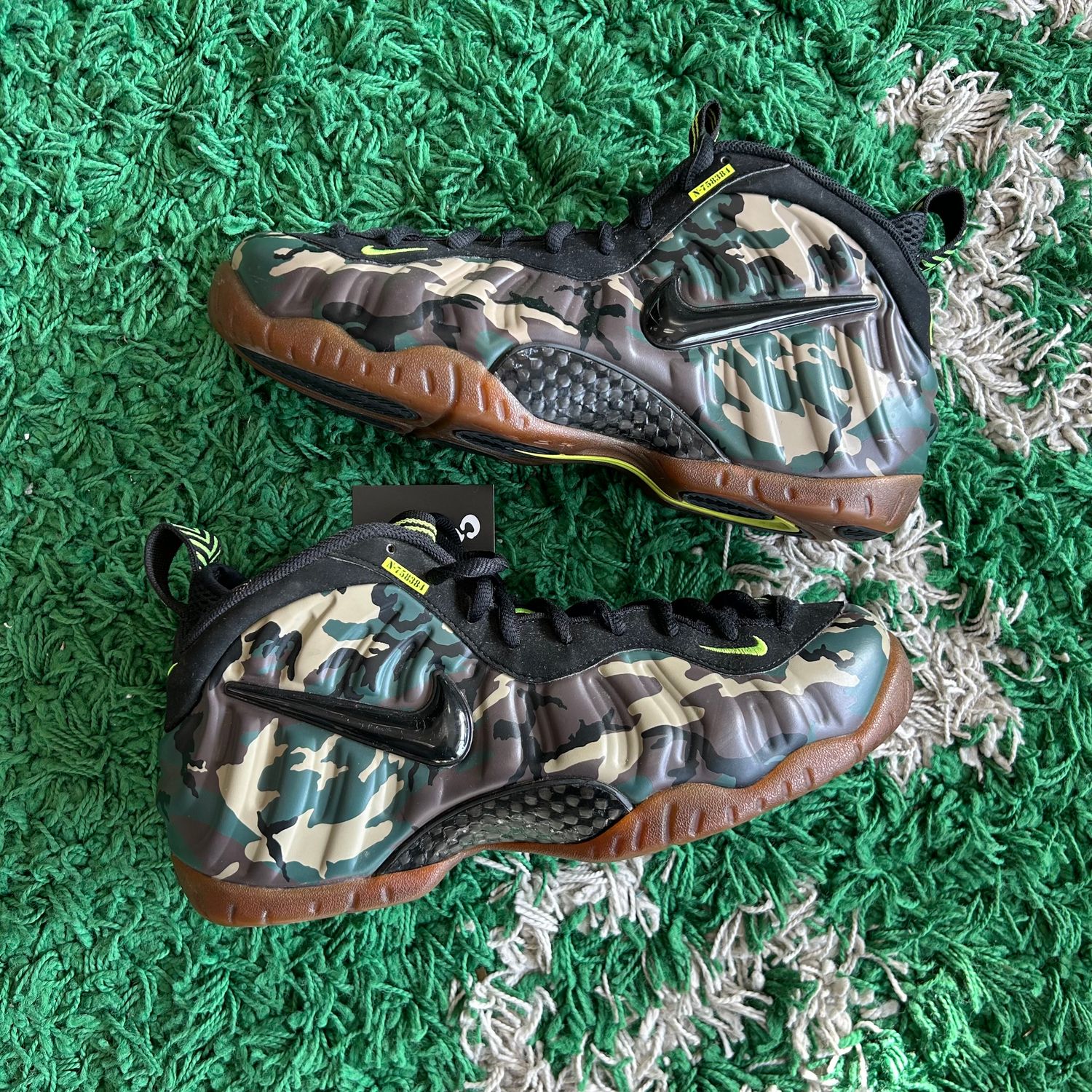 PO NB NIKE AIR FOAMPOSITE PRO CAMO SIZE 10