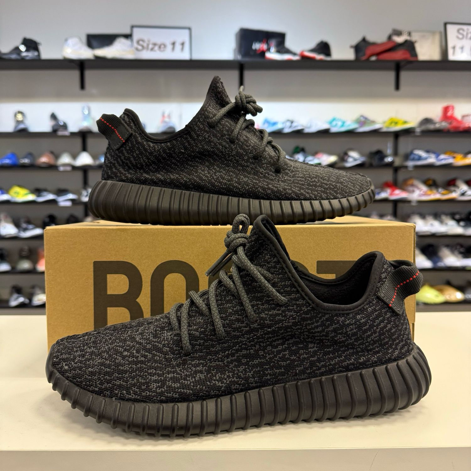 NEW ADIDAS YEEZY 350 PIRATE BLACK (2023)