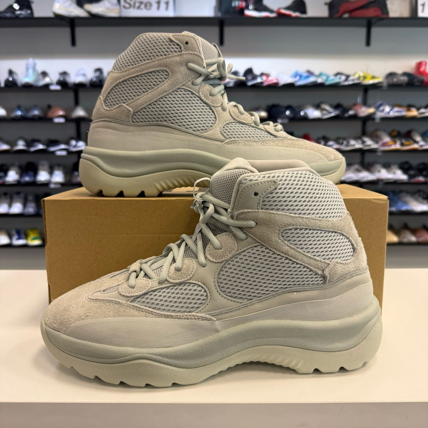 NEW ADIDAS YEEZY DESERT BOOT SALT