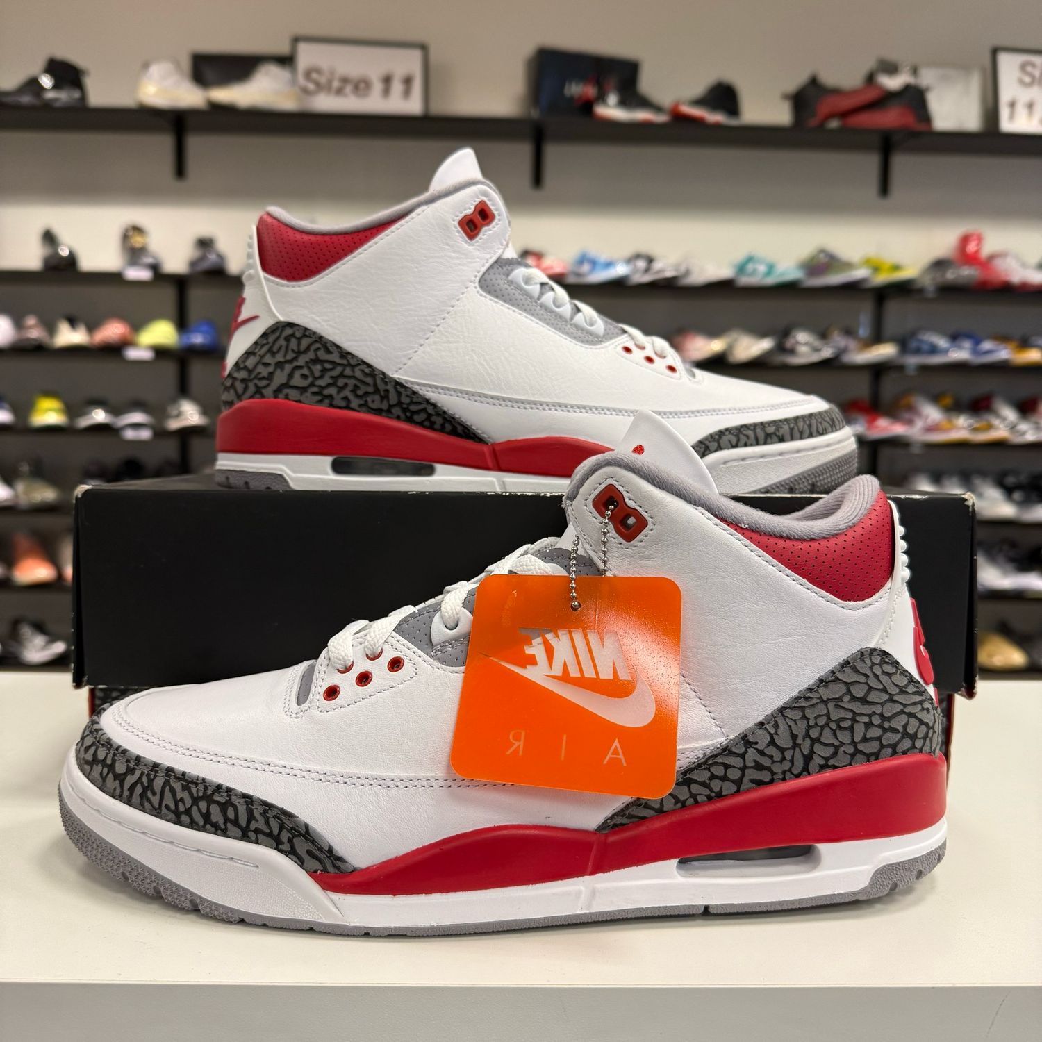 NEW AIR JORDAN 3 FIRE RED 2022