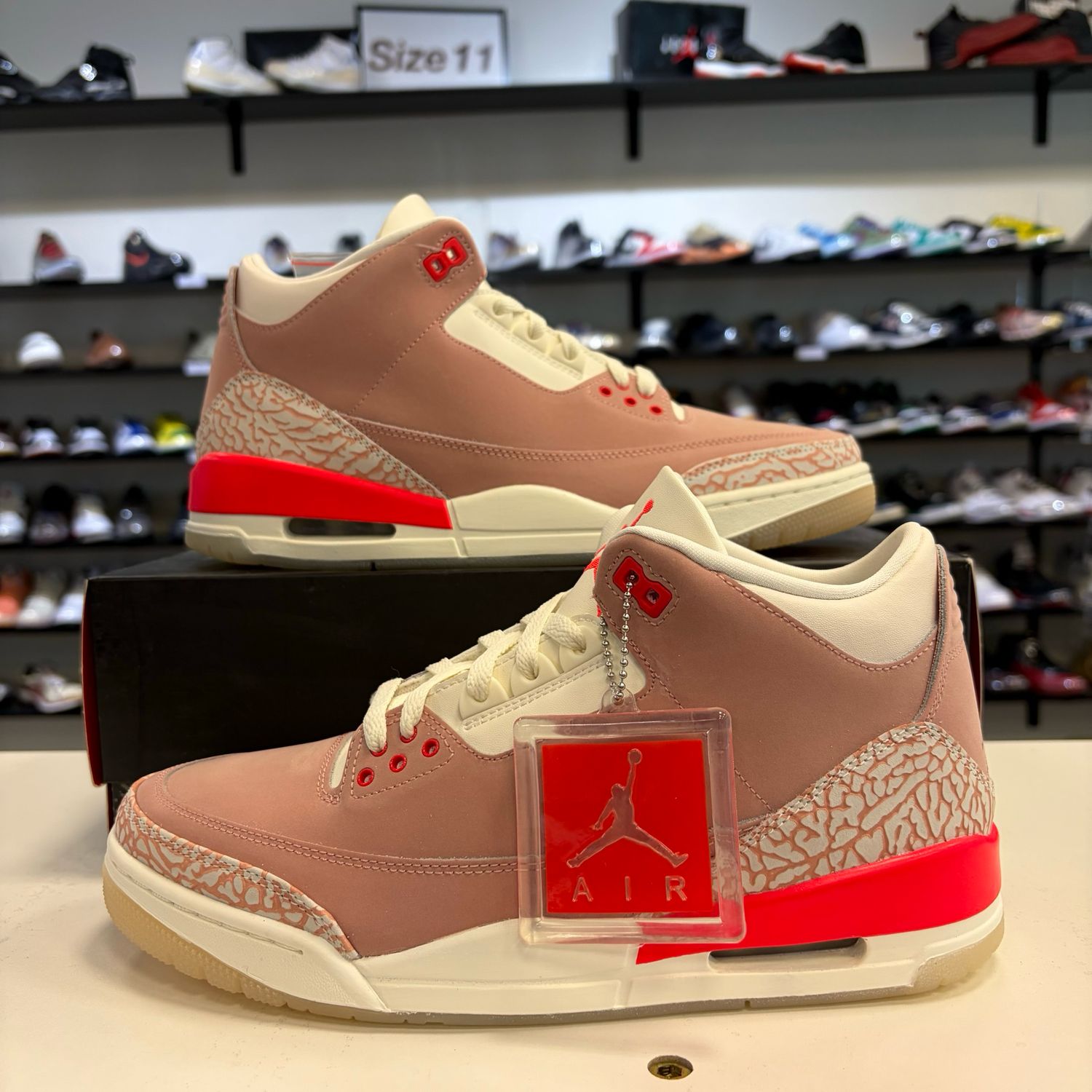 NEW AIR JORDAN 3 RUST PINK (W)
