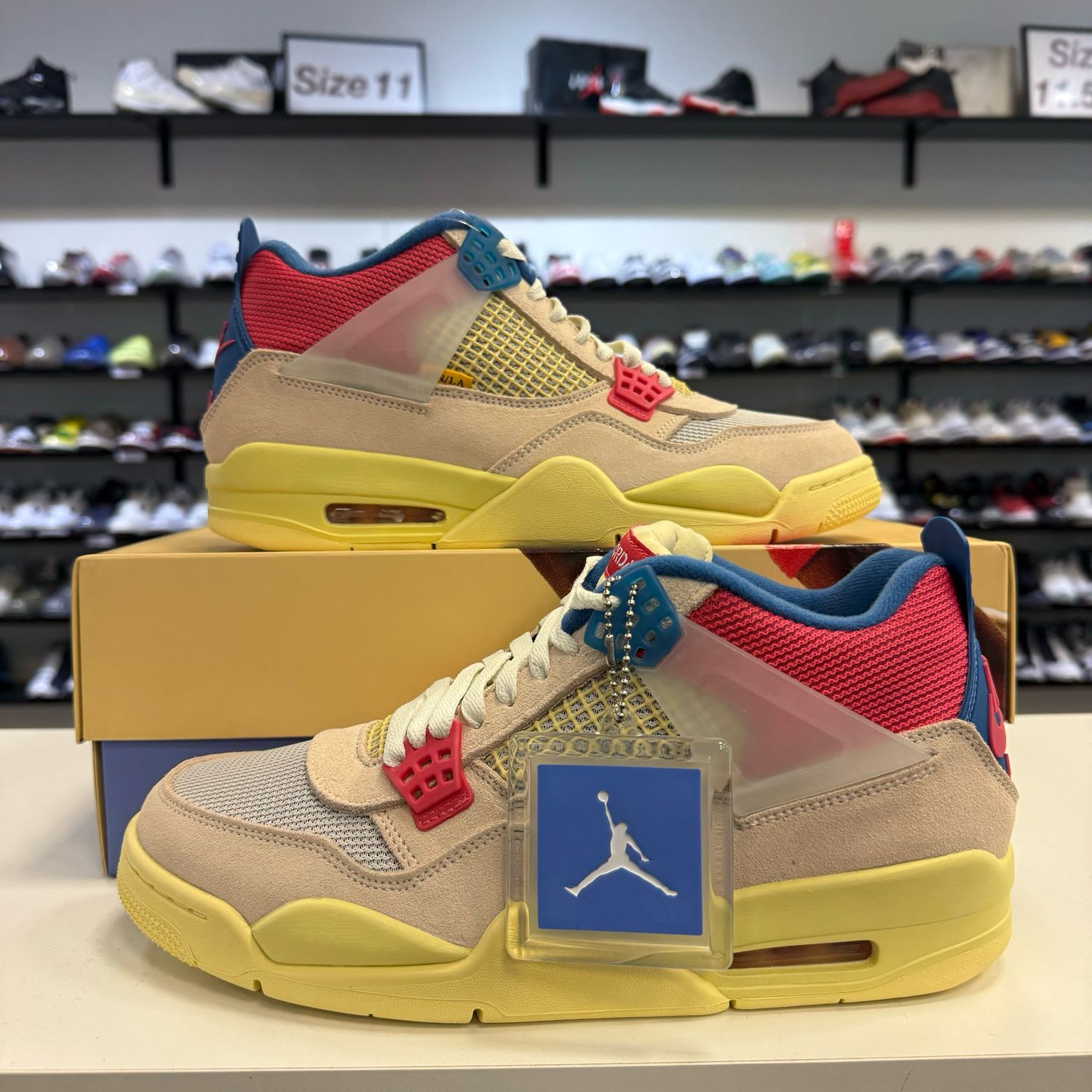 NEW AIR JORDAN 4 UNION GUAVA ICE