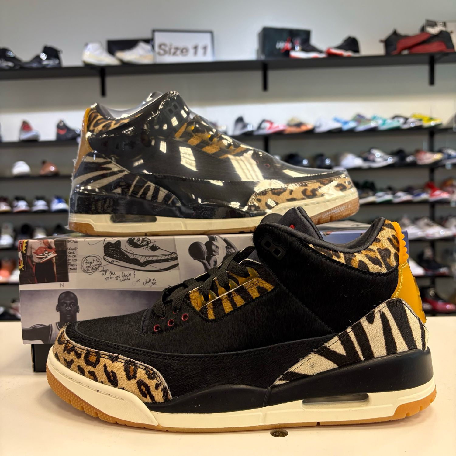 NEW AIR JORDAN 3 ANIMAL INSTINCT