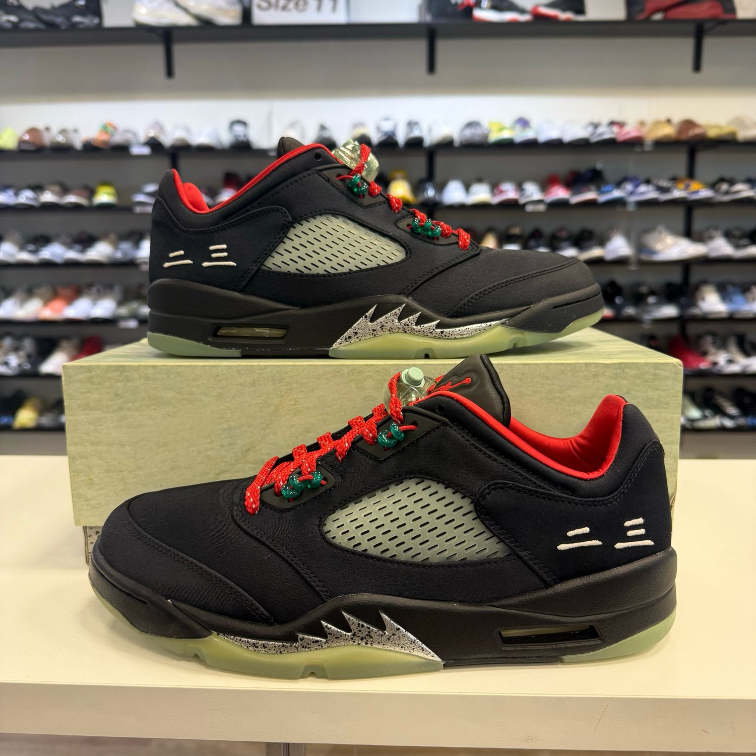 NEW AIR JORDAN 5 LOW CLOT JADE (SX)