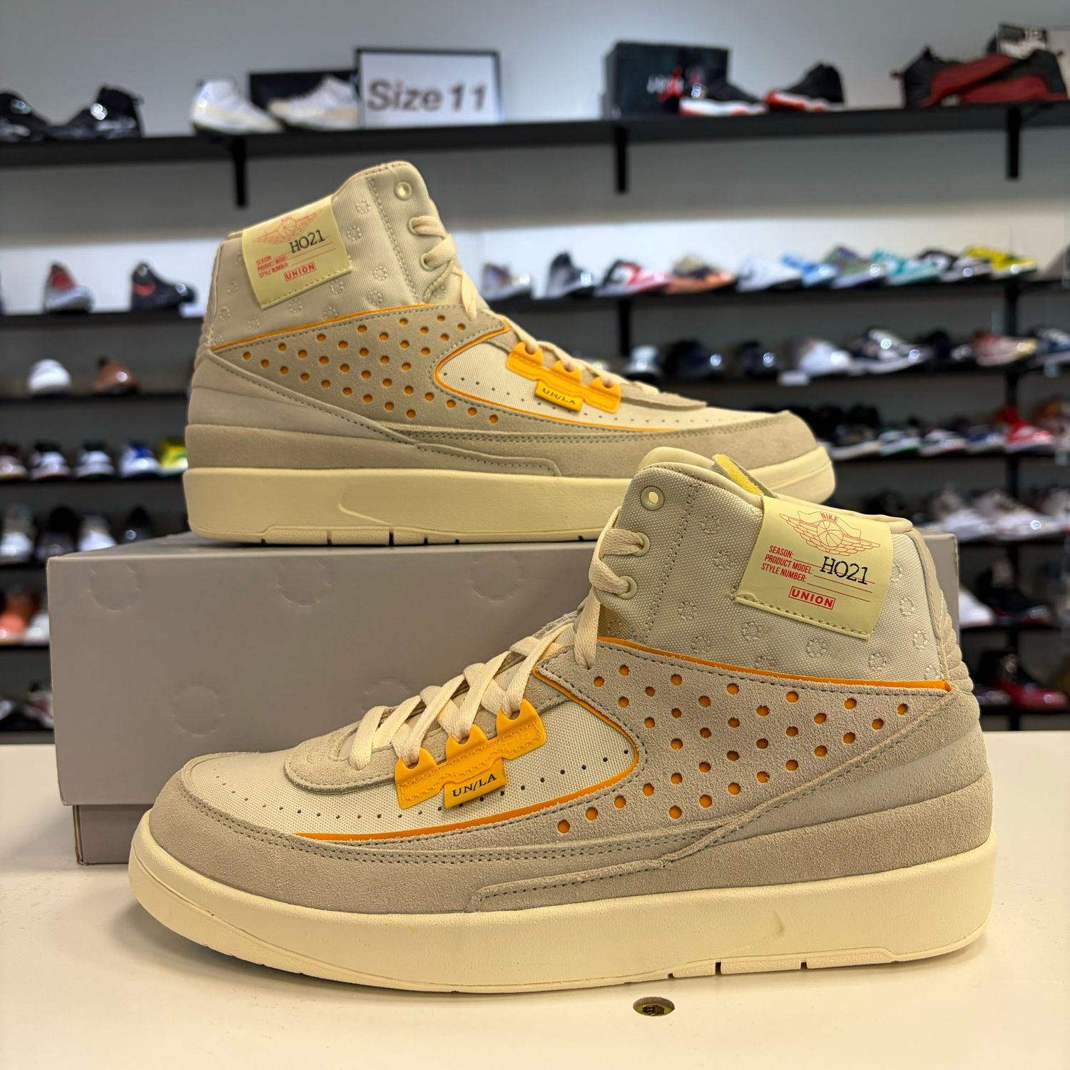 NEW AIR JORDAN 2 SP UNION RATTAN