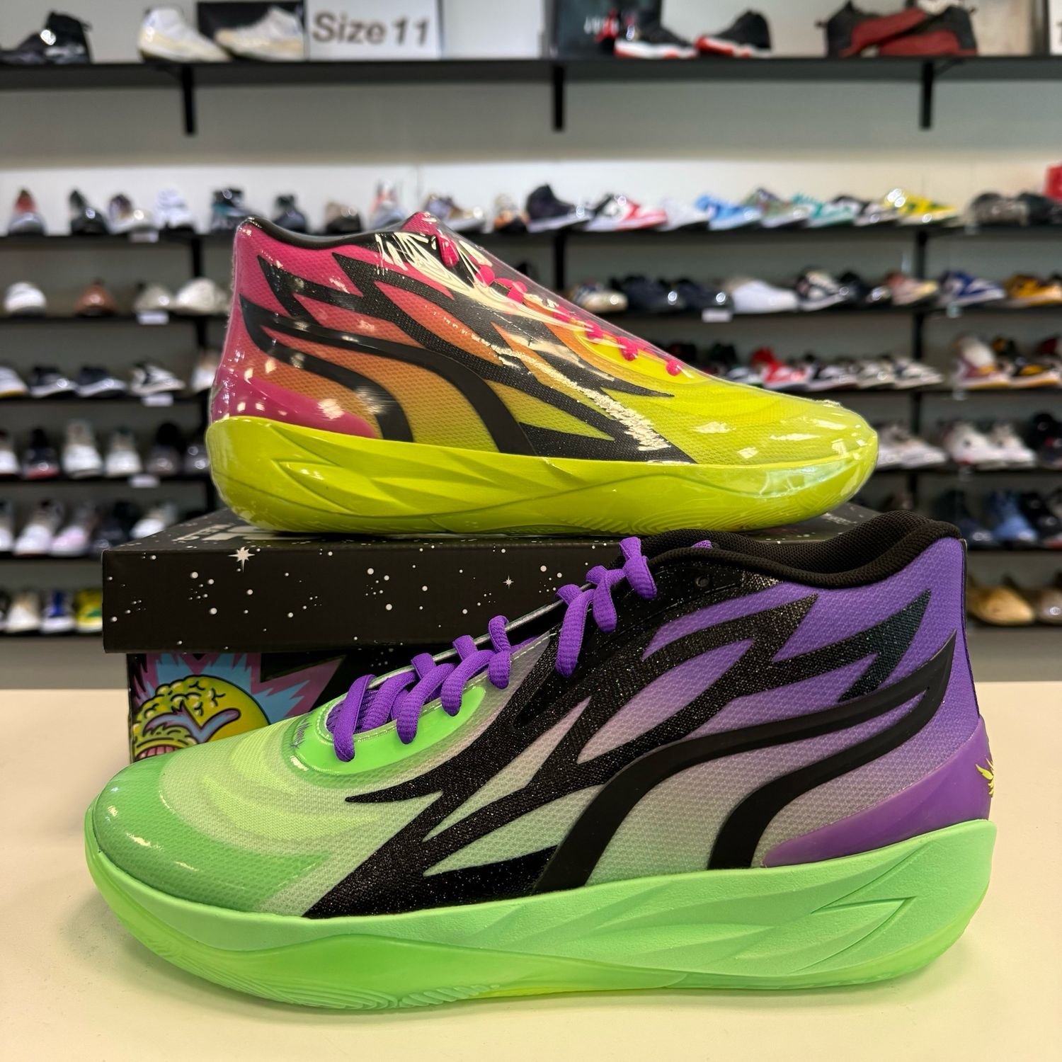 NEW PUMA MB.02 LAMELO BALL RICK &amp; MORTY ADVENTURES