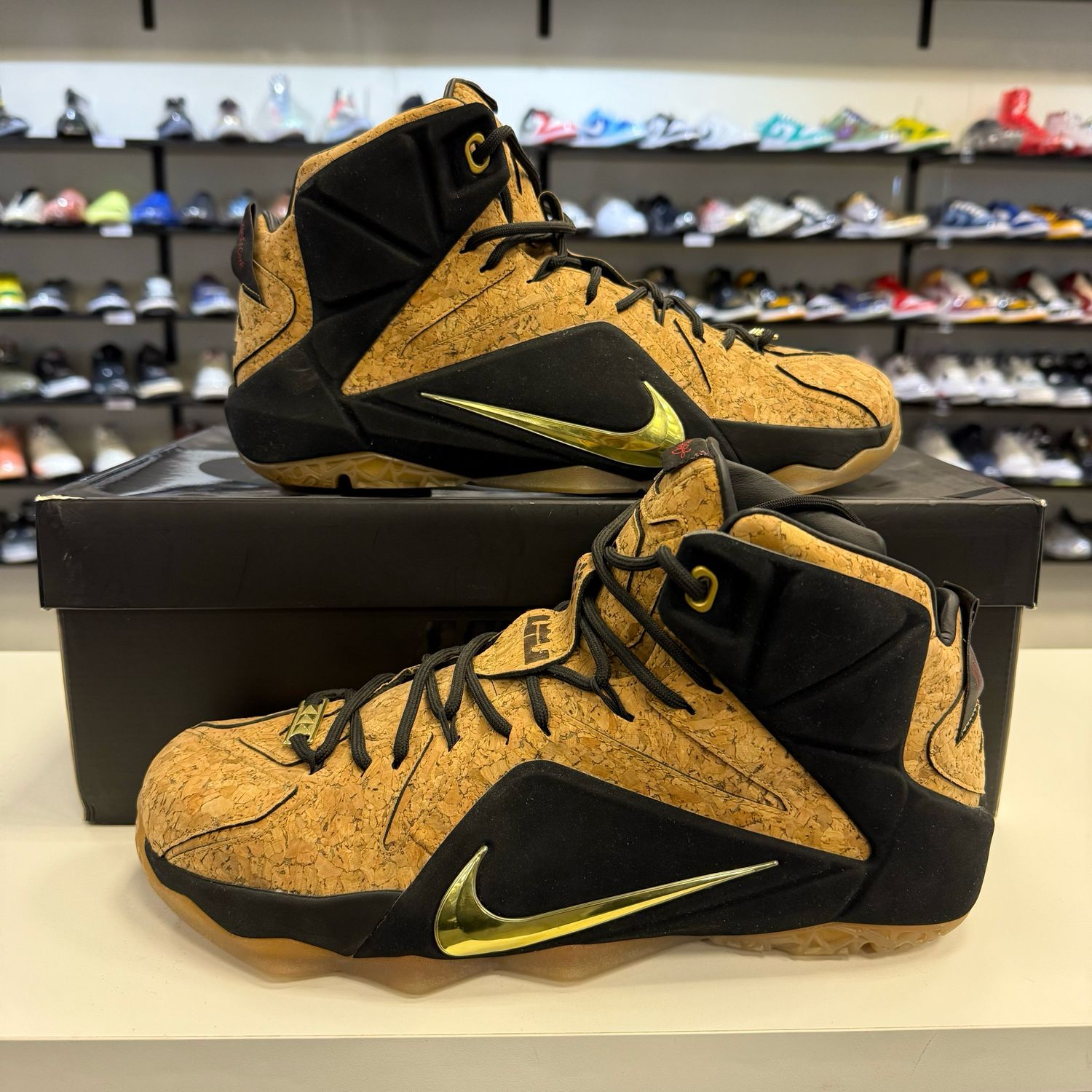 NEW NIKE LEBRON 12 EXT CORK